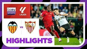 Valencia vs Sevilla - Highlights | LaLiga Santander 2023/2024