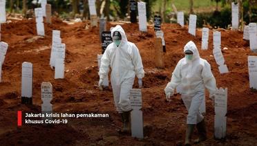 Jakarta krisis lahan pemakaman khusus Covid-19