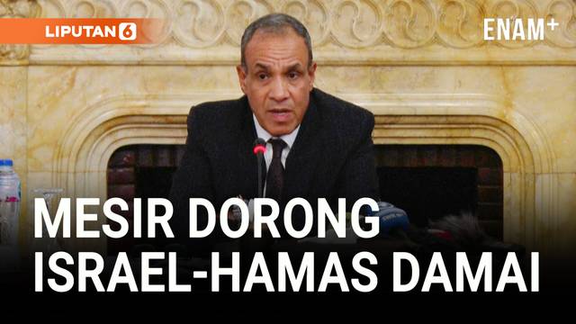 MESIR DORONG KESEPAKATAN PERDAMAIAN GAZA