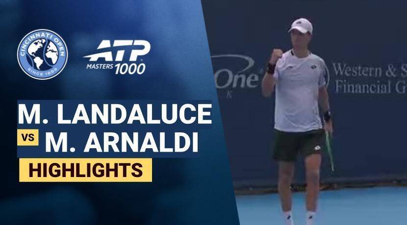 Martin Landaluce vs Matteo Arnaldi - Round 2 (Court 10) | ATP 1000: Cincinnati Open 2026