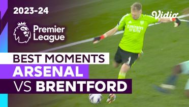 5 Momen Terbaik | Arsenal vs Brentford | Premier League 2023/24