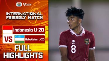 Indonesia VS Uzbekistan - Full Highlights | International Friendly Match U-20