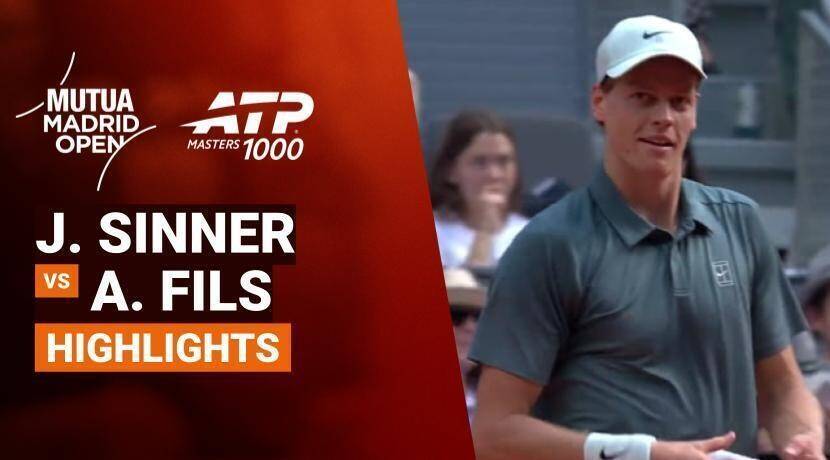 Jannik Sinner vs Arthur Fils - Semifinals | ATP 1000: Mutua Madrid Open 2026