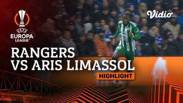 Rangers vs Aris Limassol - Highlights | UEFA Europa League 2023/24