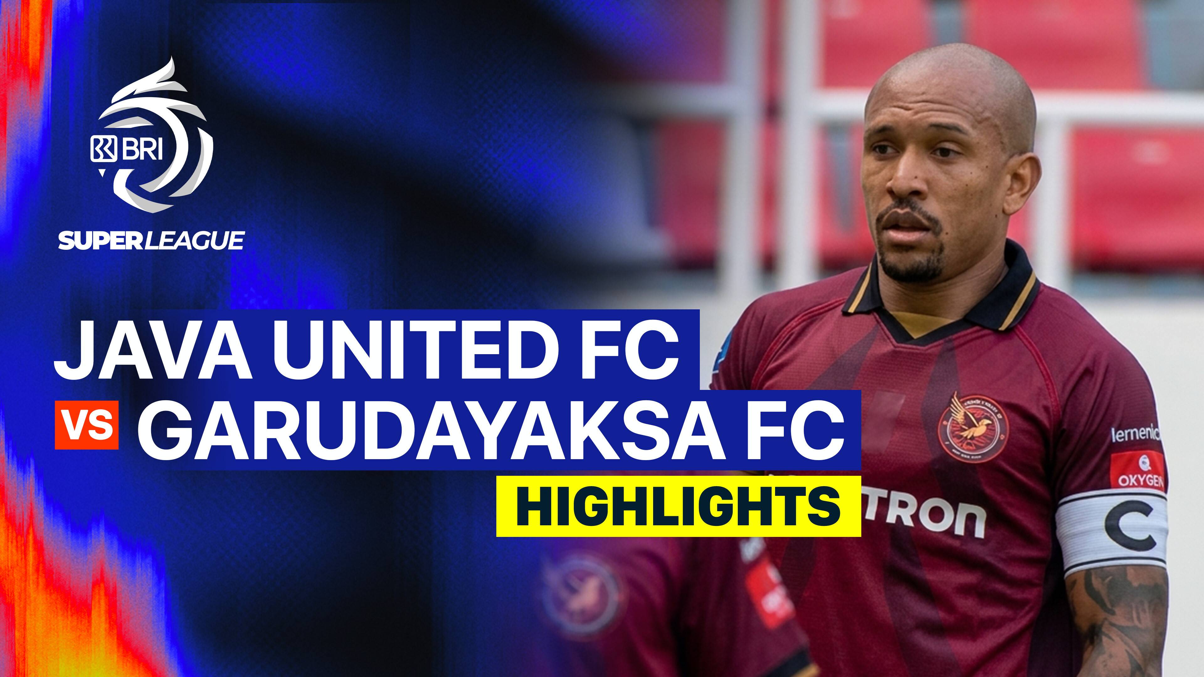 Java United FC vs Garudayaksa FC