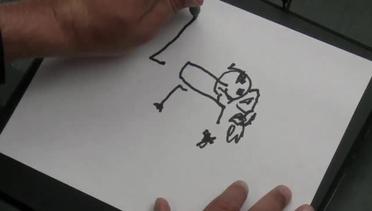 Video Ini Ungkap Bagaimana Orang Buta Menggambar