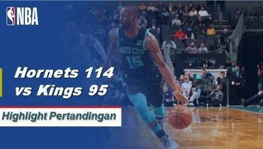 NBA I Cuplikan Hasil Pertandingan : Hornets 114 vs Kings 95