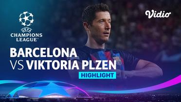 Highlights - Barcelona vs Viktoria Plzen | UEFA Champions League 2022/23