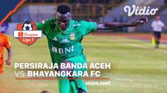 Highlights - Persiraja Banda Aceh 0 vs 0 Bhayangkara FC | Shopee Liga 1 2020