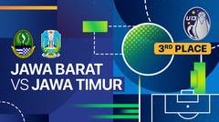 3rd Place: Jawa Barat vs Jawa Timur - Full Match | Piala Soeratin U-13