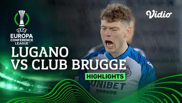 Lugano vs Club Brugge - Highlights | UEFA Europa Conference League 2023/24