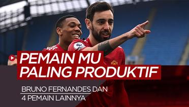 5 Mesin Gol Manchester United Musim Ini, Catatan Bruno Fernandes Menakjubkan