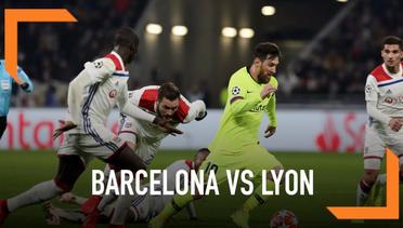 Skor 0-0 Laga Barcelona Kontra Lyon