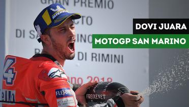 Dovizioso Asapi Marquez dan Rossi di MotoGP San Marino