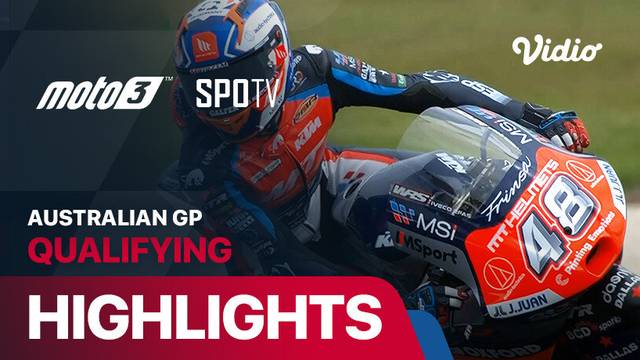 Moto3 Qualifying: MotoGP 2024 17 - Qatar Airways Australian Motorcycle Grand Prix - Highlights | MotoGP 2024