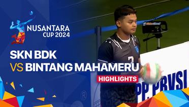 Putra: SKN BDK Volleyball Club (Kab.Kudus) vs Bintang Mahameru Sejahtera (Kab.Bekasi) - Highlights | Nusantara Cup 2024