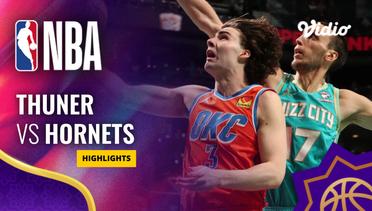 Oklahoma City Thunder vs Charlotte Hornets - Highlights | NBA Regular Season 2023/24