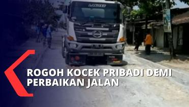 Jalan Rusak Tak Kunjung Diperbaiki, Crazy Rich Grobogan Rogoh Kocak Rp2,8 Miliar untuk Perbaikan!