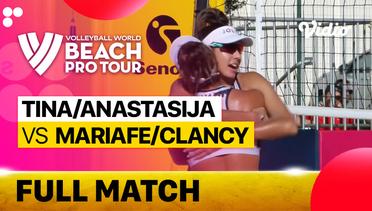 Full Match | Quarter Finals - Court 2: Tina/Anastasija (LVA) vs Mariafe/Clancy (AUS) | Beach Pro Tour Elite16 Uberlandia, Brazil 2023