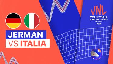 Full Match | Jerman vs Italia | Women's Volleyball Nations League 2022