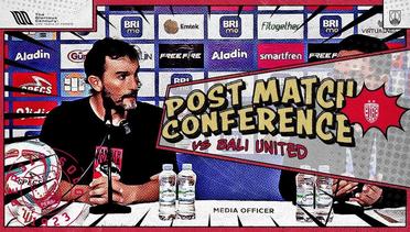Post-Match Press Conference: PERSIS Solo vs Bali United | Liga 1 2023/2024 Matchday 9