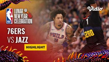 Philadelphia 76ers vs Utah Jazz - Highlights | NBA Regular Season 2023/24