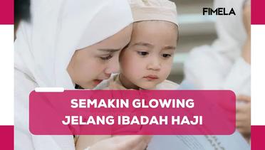 6 Tampilan Glowing Nagita Slavina Jelang Ibadah Haji, Cantik Alami Tanpa Pori-Pori