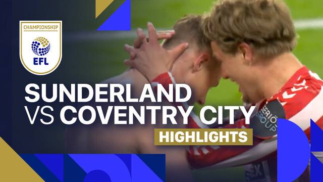 Sunderland vs Coventry City - Highlights | EFL Championship 2024/25
