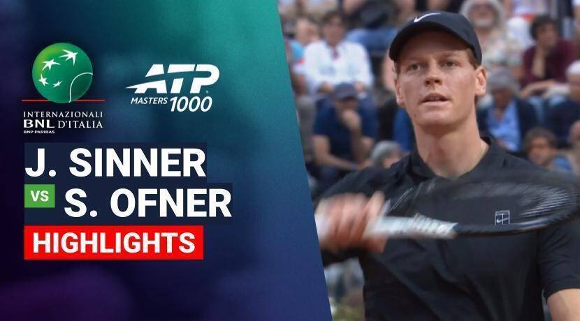 Jannik Sinner vs Sebastian Ofner - Round 2 (Campo Centrale) | ATP 1000: Internazionali BNL d'Italia 2026