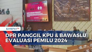 Waktu Terbatas saat Rapat, DPR Lanjutkan Evaluasi Pemilu 1 April 2024