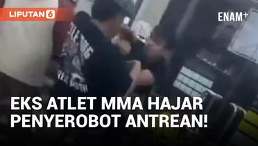 Masalah Antrean di Minimarket, Eks Atlet MMA Rudy Golden Boy Adu Jotos dengan 2 Pria