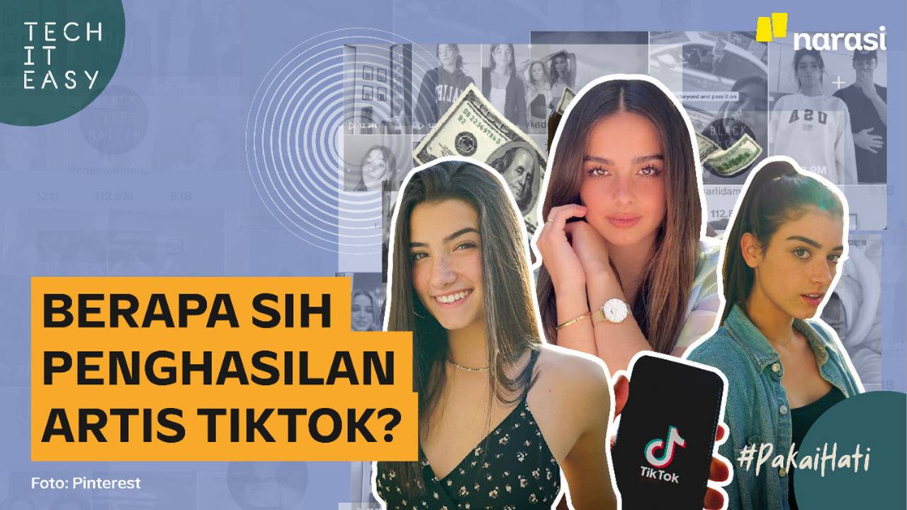 Berapa Sih Penghasilan Artis TikTok? - Narasi | Vidio