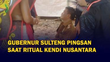 Gubernur Sulawesi Tengah Rusdy Mastura Pingsan Saat Prosesi Penyatuan Tanah dan Air di IKN