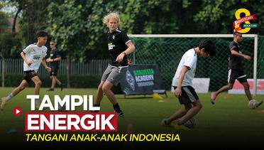 Pelatih Akademi Borussia Monchengladbach Tampil Energik Tangani Anak-Anak Indonesia