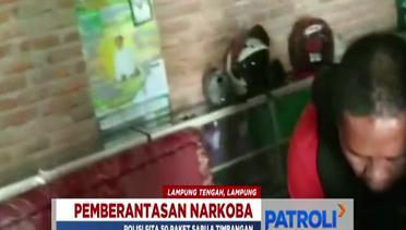 Polisi Gerebek Rumah Bandar Narkoba di Lampung - Patroli