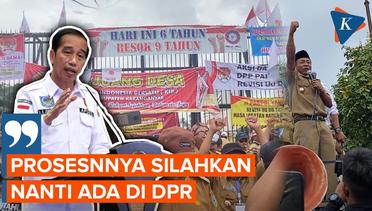 Respons Jokowi soal Masa Jabatan Kades