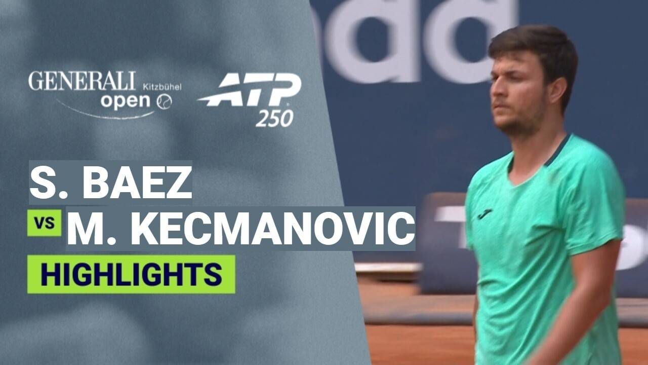 Sebastian Baez vs Miomir Kecmanovic - Round 1 | ATP 250: Generali Open 2026