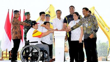 Presiden Jokowi Resmikan IJD Jawa Timur dan Groundbreaking Paralympic Training Center, 8 Maret 2024