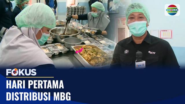 Hari Pertama Distribusi MBG | Fokus