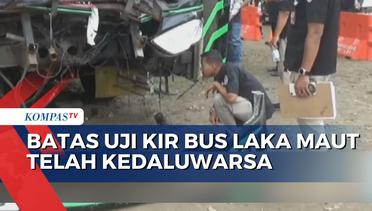 Selidiki Penyebab Kecelakaan Subang, Dishub: Batas Uji KIR Bus Sudah Habis Desember 2023