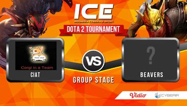 ICE Tournament 2016 : CIAT VS BEAVEERS