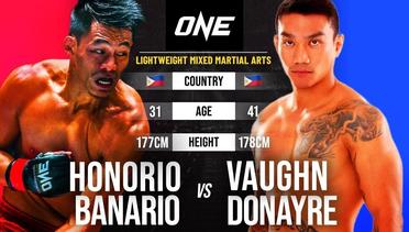 Honorio Banario vs. Vaughn Donayre | Full Fight From The Archives