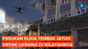 Drone Ukraina Serang Lagi Wilayah Rusia