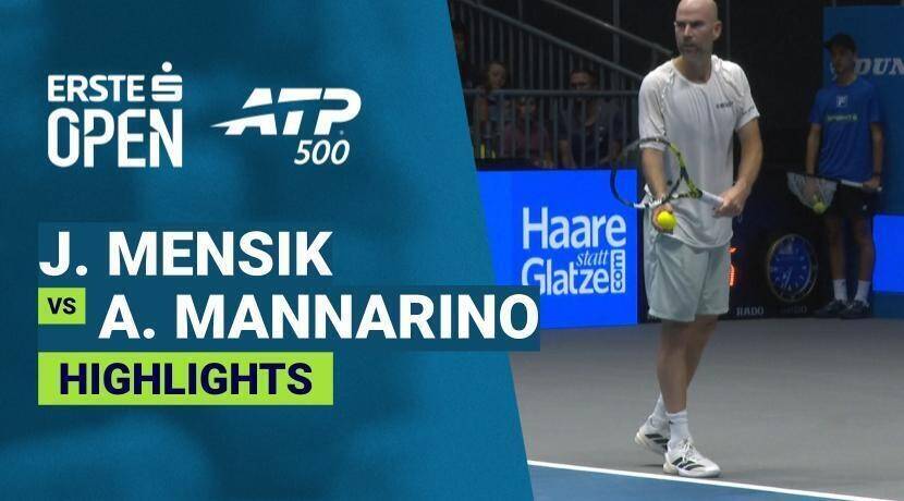 Jakub Mensik vs Adrian Mannarino - Round 2 (Glaubandich Court) | ATP 500: Erste Bank Open 2026