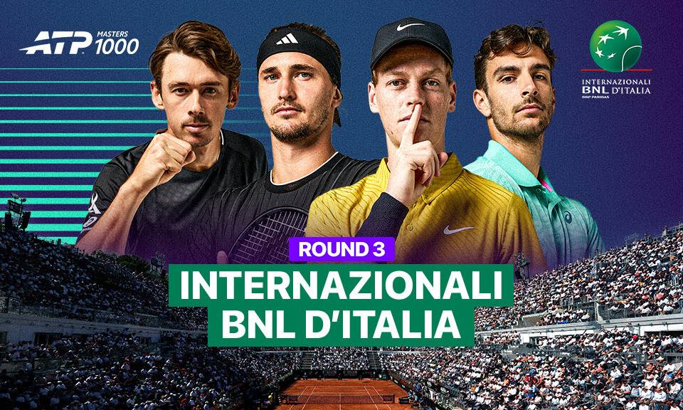 Round 3 - ATP 1000: Internazionali BNL d’Italia 2026