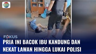 Pria di Bitung Tega Bacok Ibu Kandung, Saat Ditangkap Pun Berani Lawan Polisi | Fokus