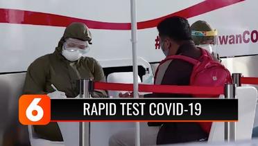 Laboratorium Uji PCR Disediakan Petugas Rapid Test Covid-19 di Stasiun MRT Dukuh Atas