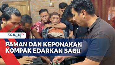 Bandar Sabu Tak Berkutik saat Dibekuk Polisi di Menggala Tulang Bawang Lampung
