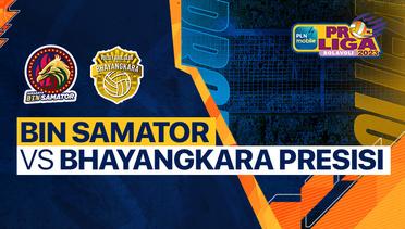 Full Match |  Surabaya BIN Samator vs Jakarta Bhayangkara Presisi | PLN Mobile Proliga Putra 2023