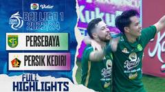 PERSEBAYA Surabaya VS PERSIK Kediri - Full Highlights | BRI Liga 1 2023/24